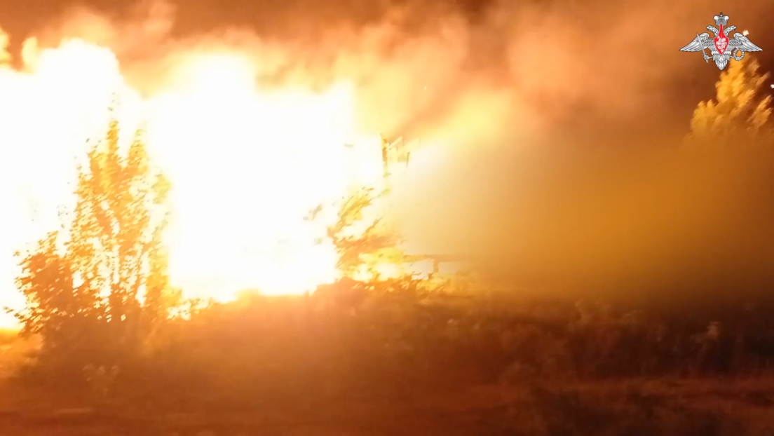 VIDEO: Misiles termobáricos rusos hacen llover fuego contra tropas ucranianas