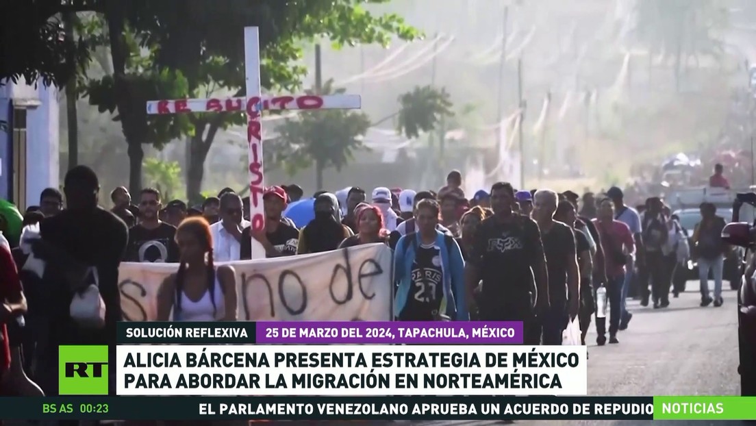 México presenta estrategia para abordar la migración en Norteamérica