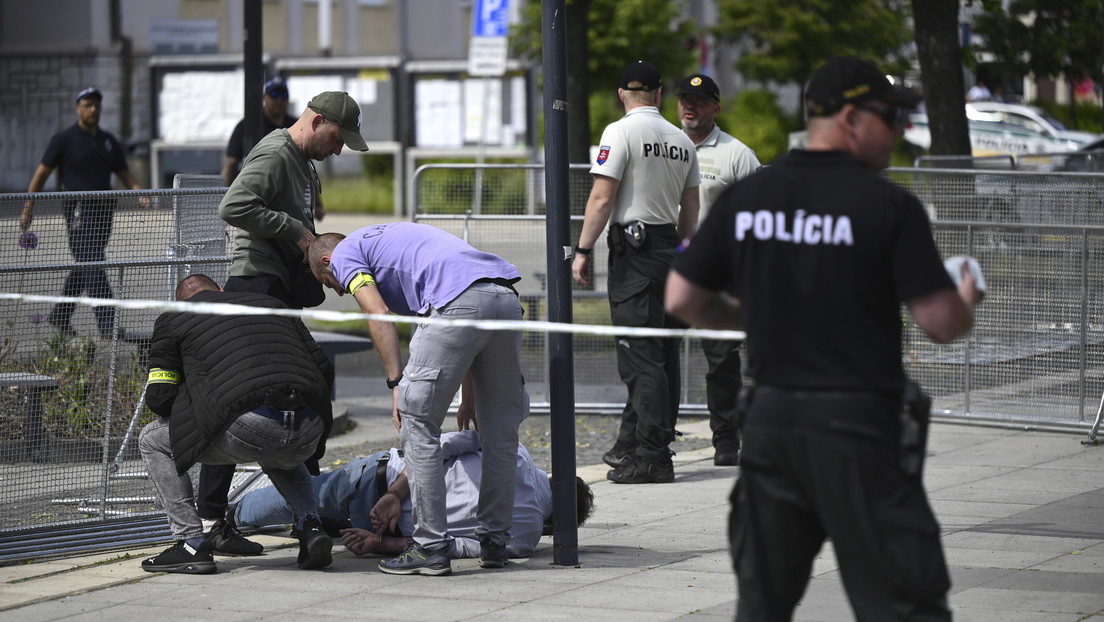 Primeras imágenes del sospechoso de atacar al primer ministro eslovaco