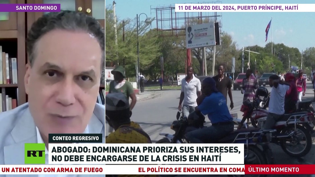 Abogado: República Dominicana prioriza sus intereses y no debe encargarse de la crisis en Haití
