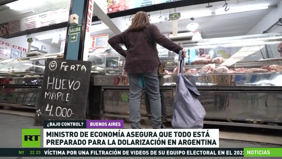 Ministro de Economía asegura que todo está preparado para la dolarización en Argentina