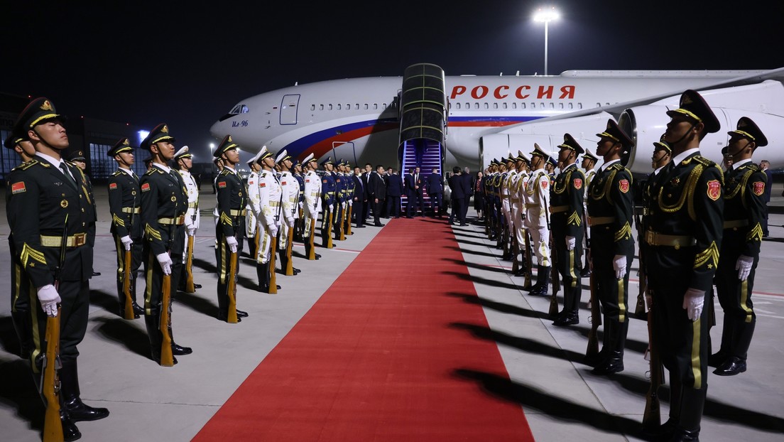 Putin llega a Harbin, su segunda parada en China