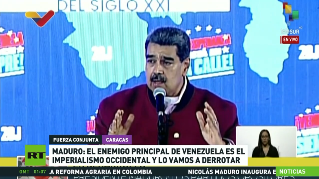 Maduro: El enemigo principal de Venezuela es el imperialismo occidental y lo vamos a derrotar