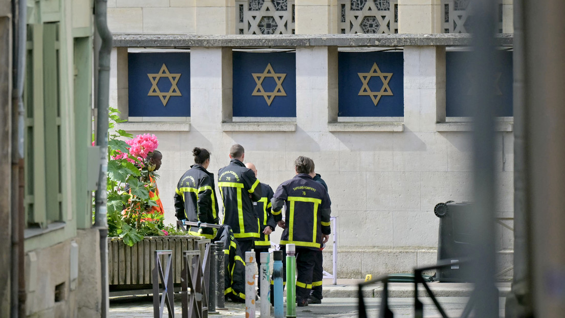 La Policía mata a un hombre armado que intentaba prender fuego a una sinagoga en Francia