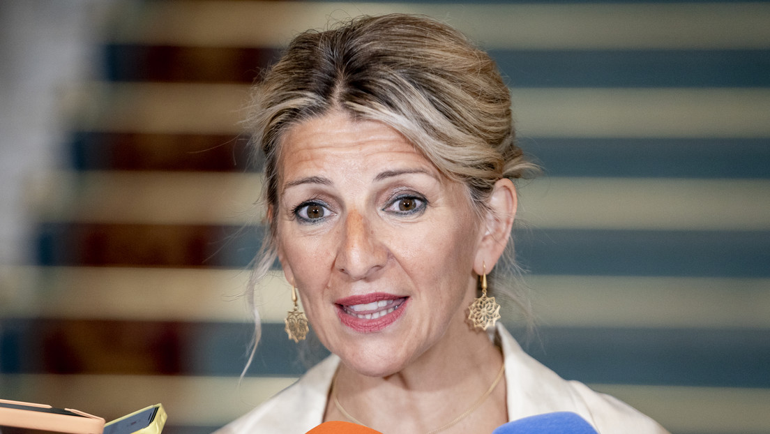 La vicepresidenta de España denuncia que Milei propaga "la política del odio"