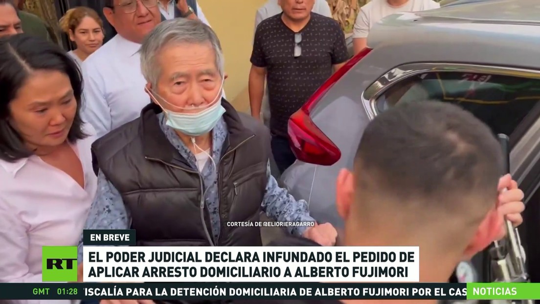 Poder Judicial peruano declara infundado el pedido de arresto domiciliario para Alberto Fujimori
