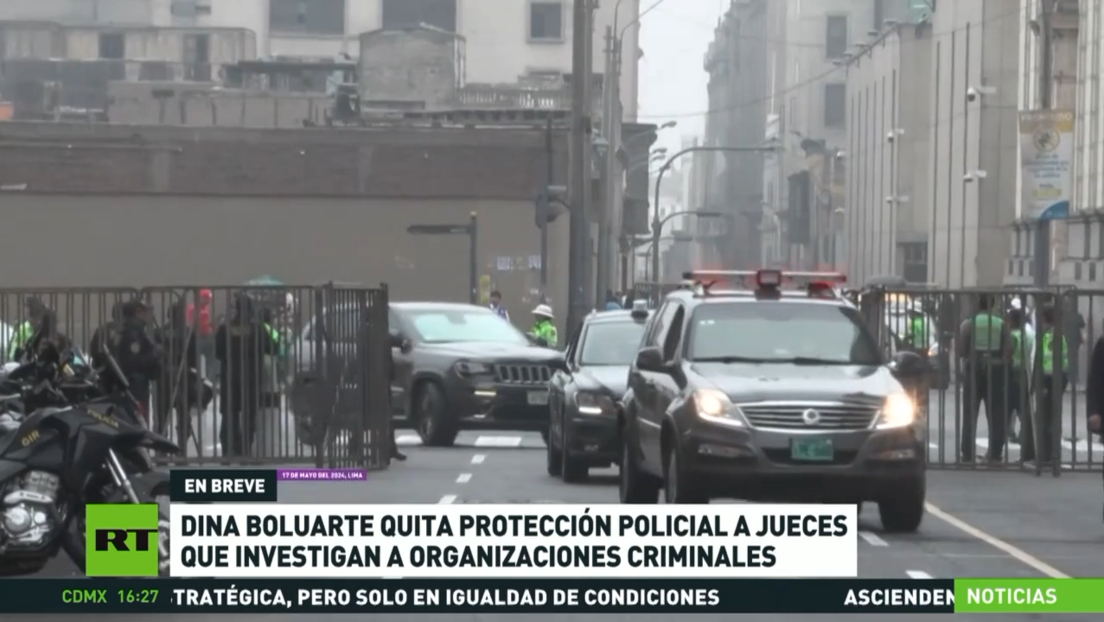 Dina Boluarte quita protección policial a jueces que investigan a organizaciones criminales