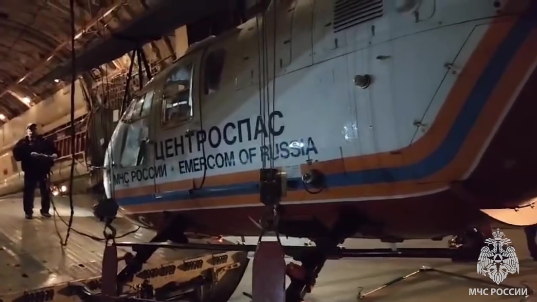 Rusia envía a un grupo de rescatistas para dar asistencia en búsqueda del helicóptero del presidente iraní