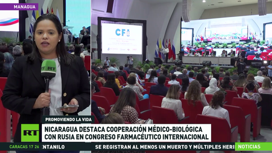 Nicaragua destaca cooperación médico-biológica con Rusia en congreso farmacéutico internacional