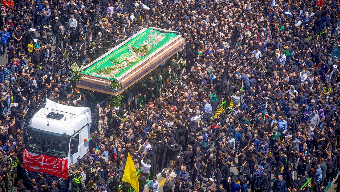 EN VIVO: Irán entierra a Raisi en su ciudad natal