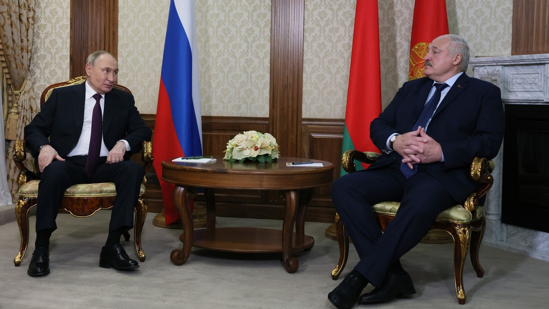 Putin llega en visita oficial a Bielorrusia