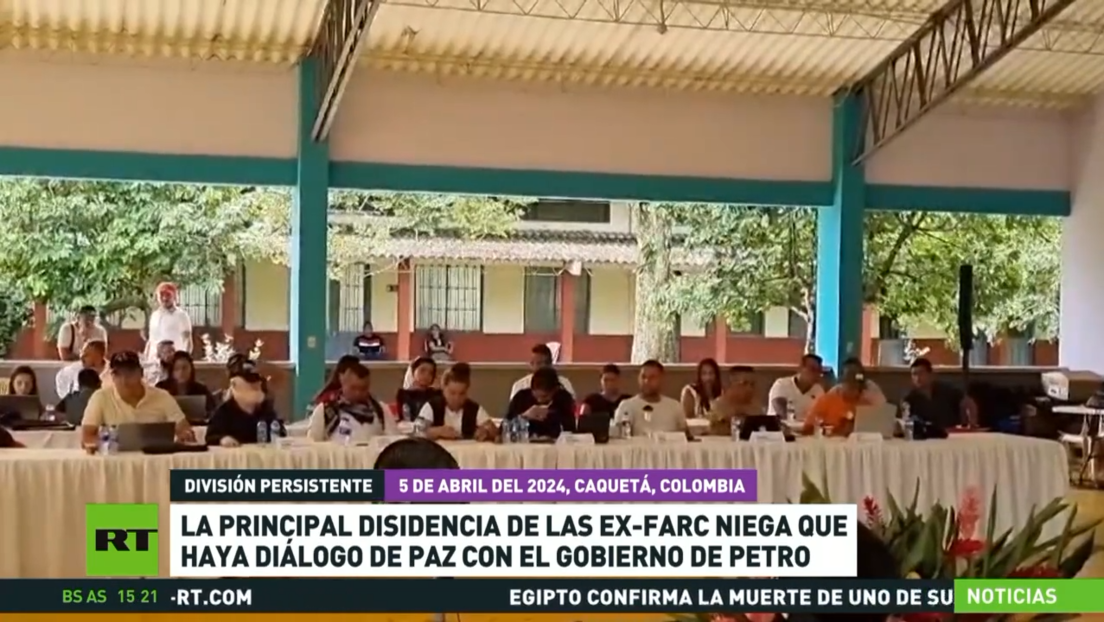 La principal disidencia de las ex FARC niega que haya diálogo de paz con el Gobierno de Petro
