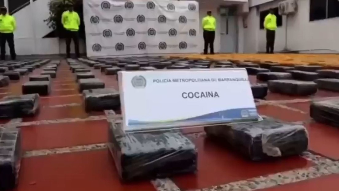 VIDEO: Incautan cerca de 2 toneladas de droga en Colombia