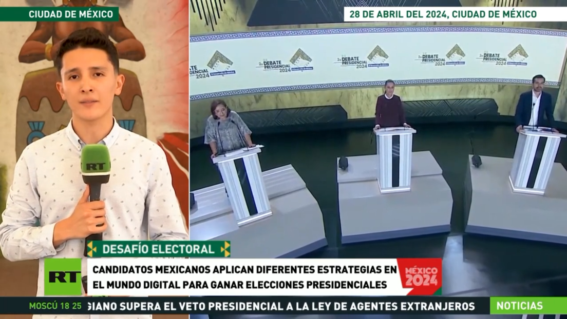 Candidatos mexicanos aplican diferentes estrategias en el mundo digital para ganar las elecciones presidenciales
