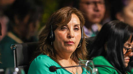 La presidenta de Perú, Dina Boluarte