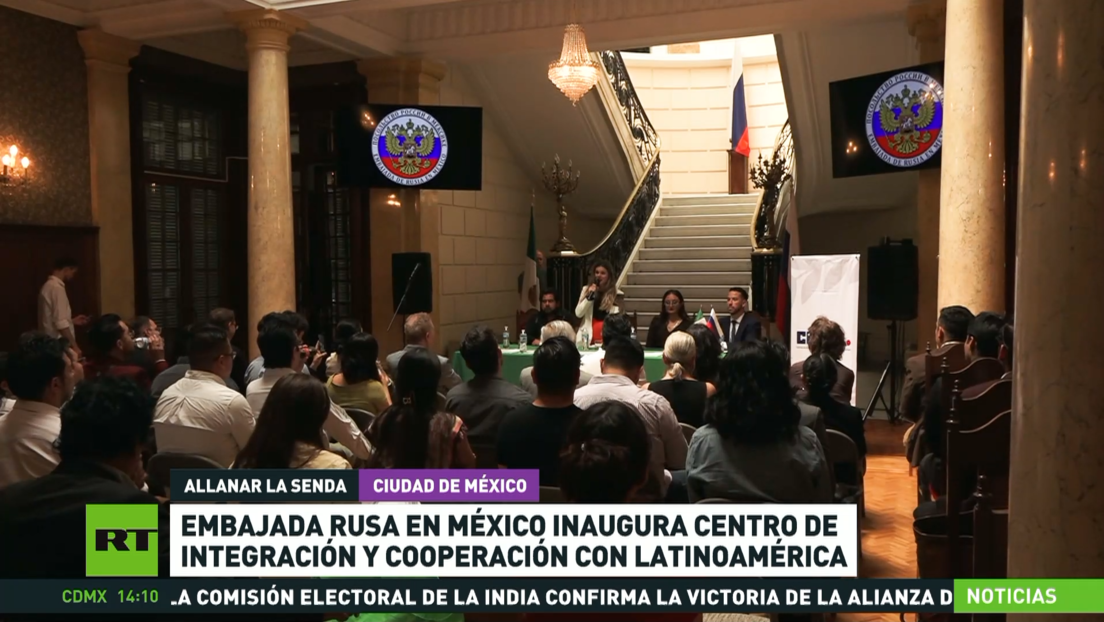 Embajada de Rusia en México inaugura centro de integración y cooperación con Latinoamérica
