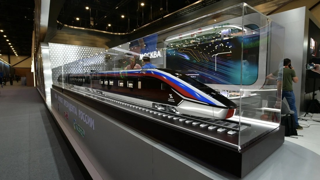 VIDEO: Rusia presenta un modelo de línea ferroviaria de alta velocidad