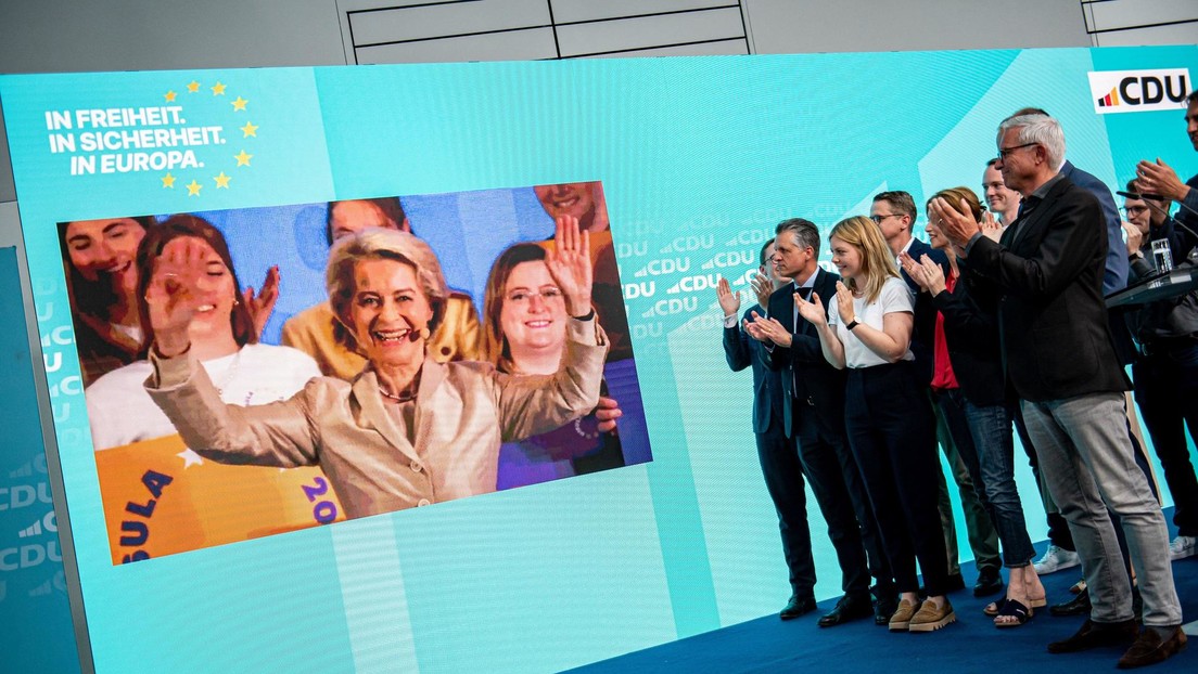 Primeros resultados: el partido de Von der Leyen gana las elecciones al Europarlamento