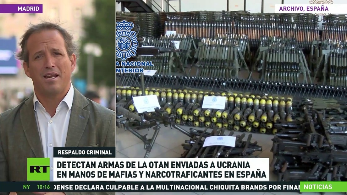 Detectan armas de la OTAN enviadas a Ucrania en manos de mafias y narcotraficantes en España