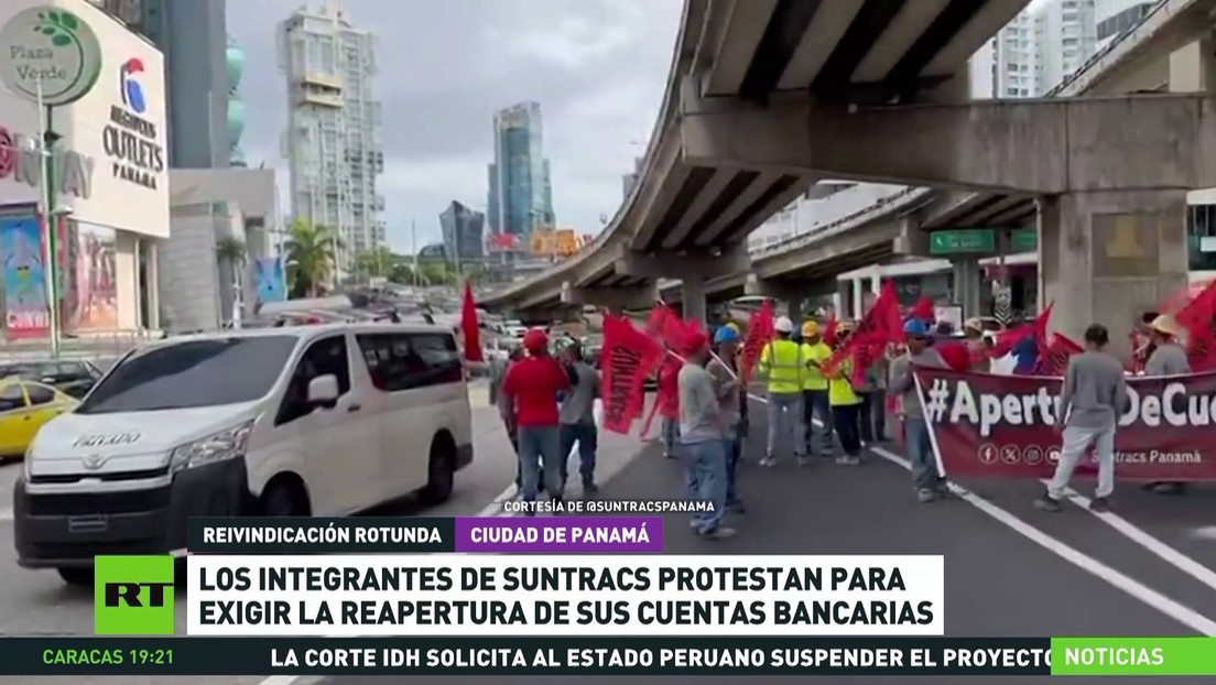 Sindicalista: El cierre de las cuentas de Suntracs es el resultado de un consenso en la oligarquía panameña