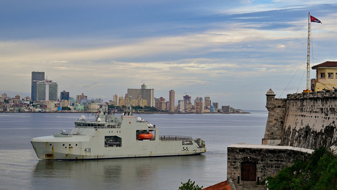 Un buque militar de un aliado de EE.UU. llega a La Habana