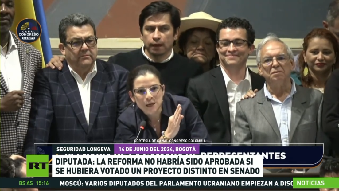 La Cámara de Representantes de Colombia aprueba reforma de pensiones y provoca críticas de la oposición
