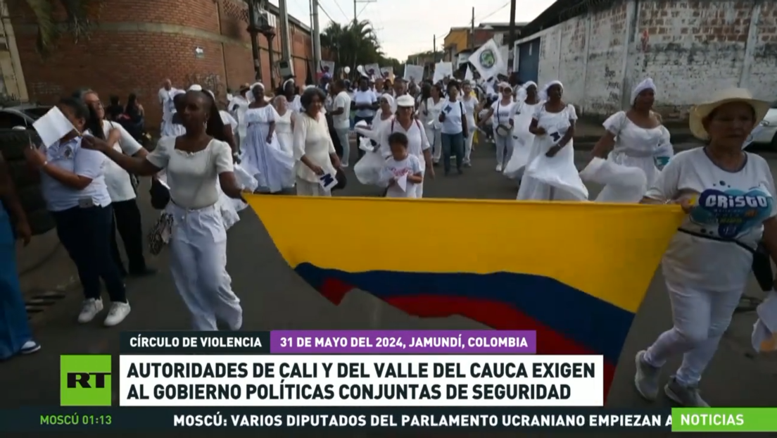 Autoridades de Cali y del Valle del Cauca exigen al Gobierno colombiano políticas conjuntas de seguridad