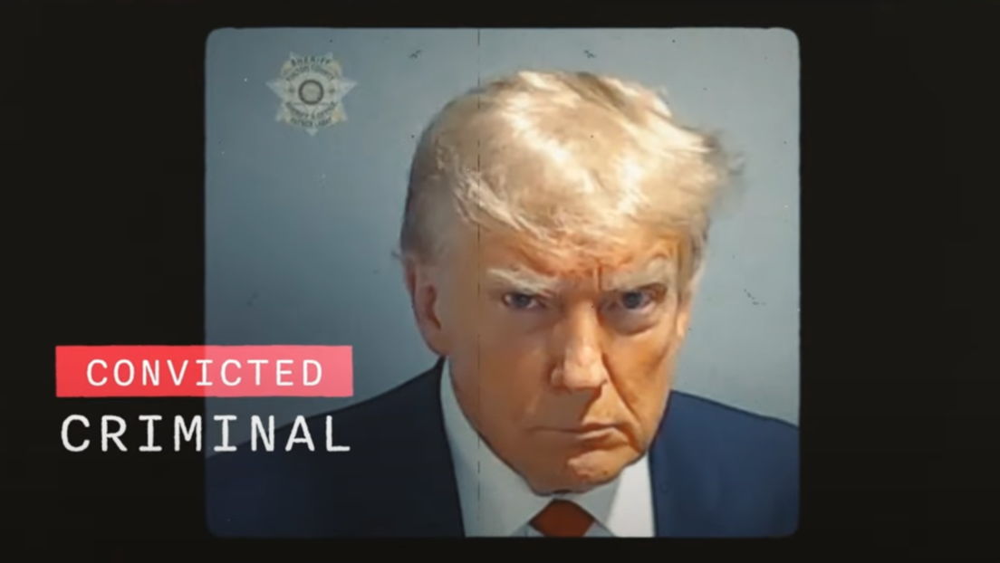 "Criminal convicto": Campaña de Biden arremete contra Trump en un nuevo video
