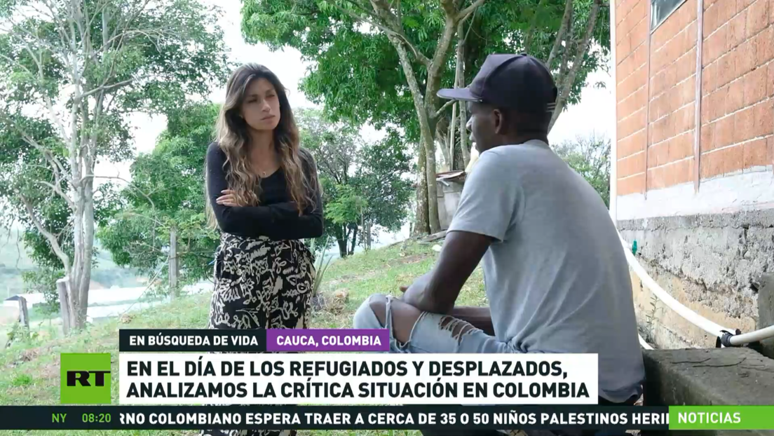 La crítica situación de desplazados y refugiados en Colombia