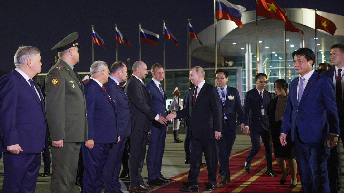 VIDEO: Putin parte de Vietnam tras su visita de Estado