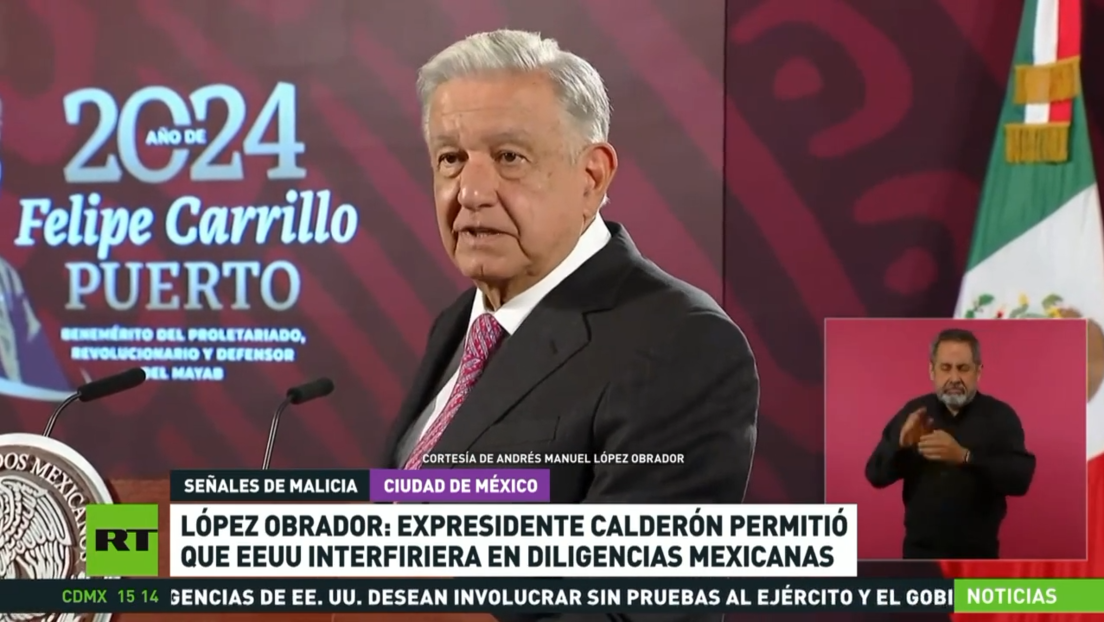 López Obrador acusa a la DEA de buscar implicar al Ejército mexicano en el caso de Ayotzinapa