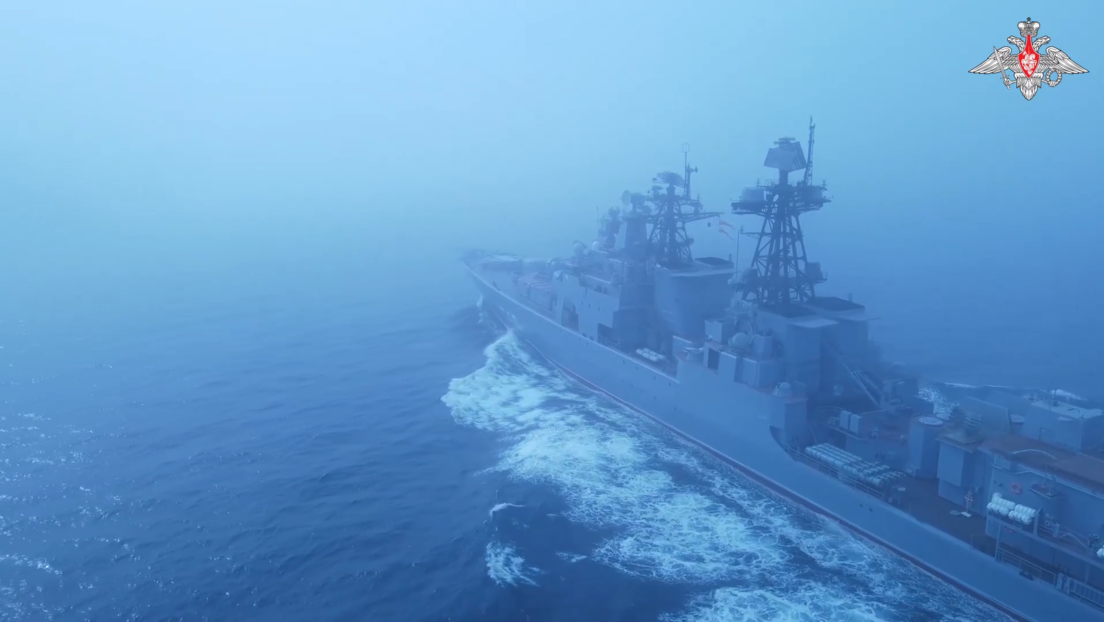 La Flota del Pacífico rusa simula un combate naval en un ejercicio a gran escala (VIDEO)
