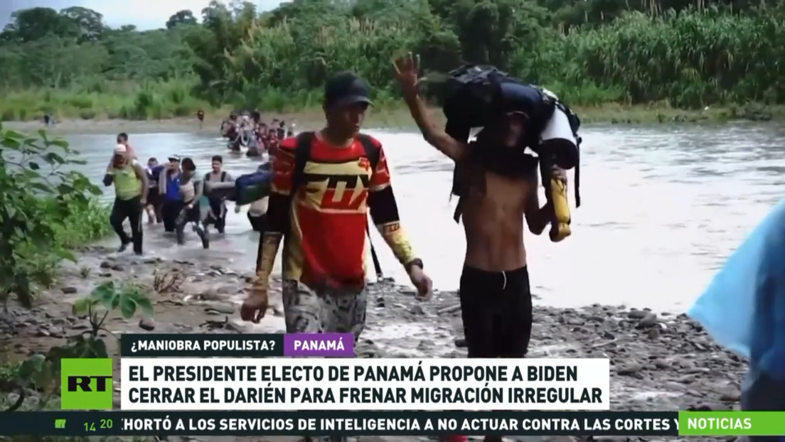 El presidente electo de Panamá propone a Biden cerrar el Darién para frenar migración irregular