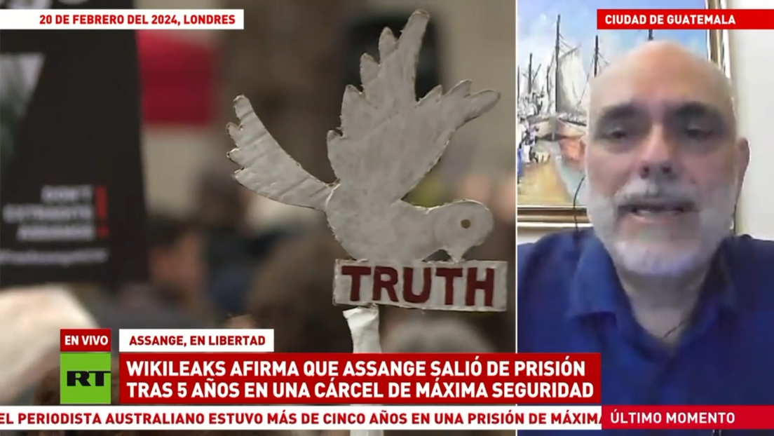 Experto sobre la liberación de Assange: "Es un triunfo de la verdad"