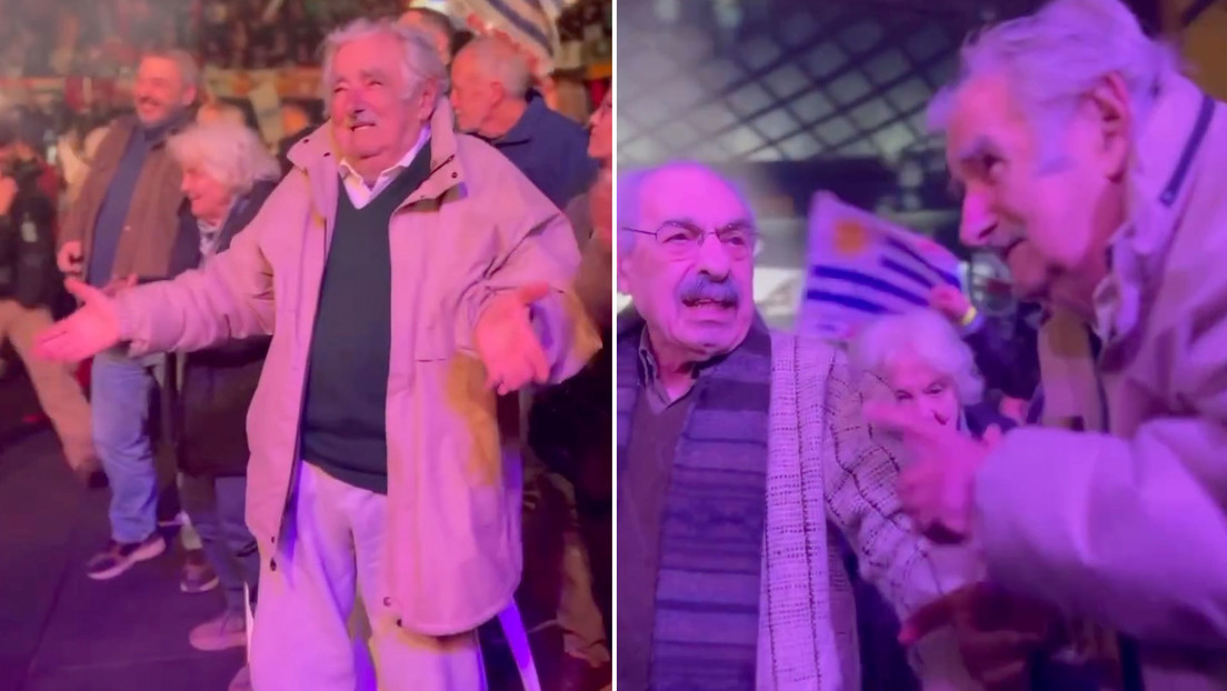 Mujica reaparece bailando en un acto electoral tras meses de tratamiento contra el cáncer