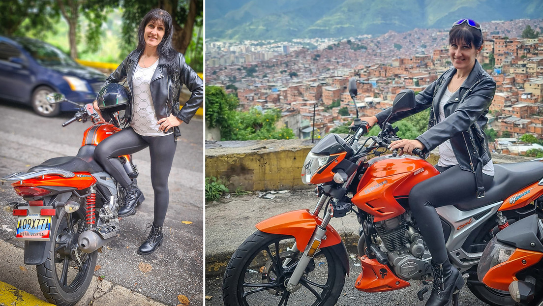 Una 'rusa caraqueña' que viaja en mototaxi e invita a conocer los mejores lugares de Venezuela