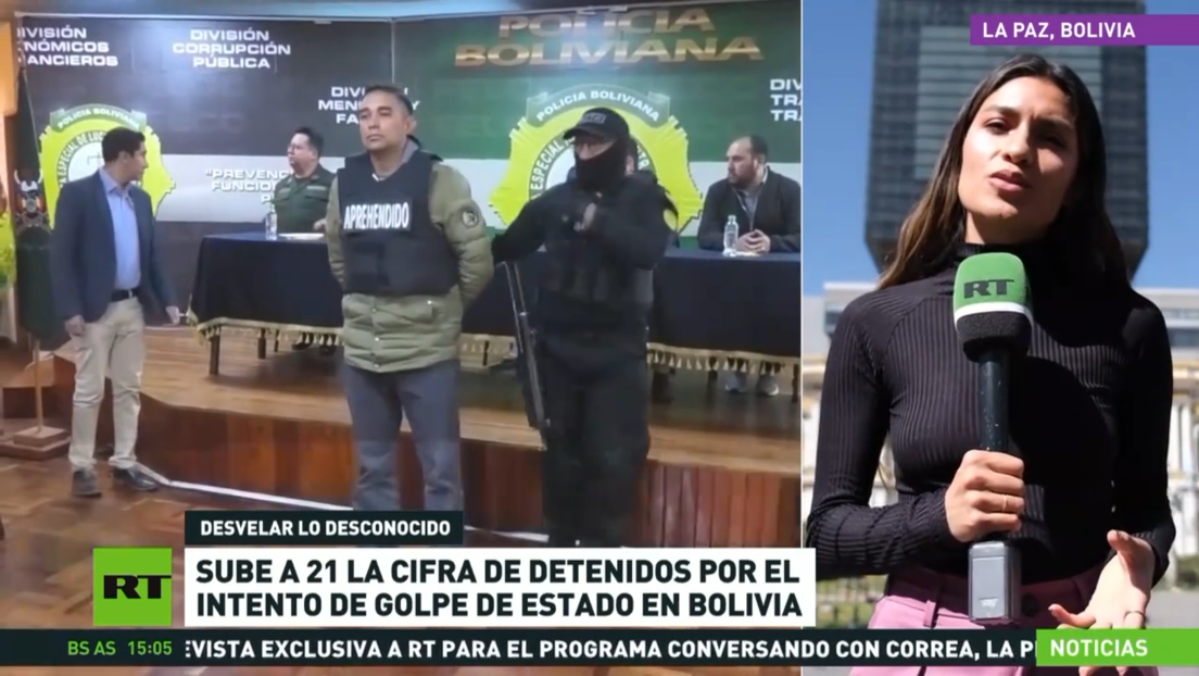 La Fiscalía de Bolivia acusa a Zúñiga de terrorismo y alzamiento armado