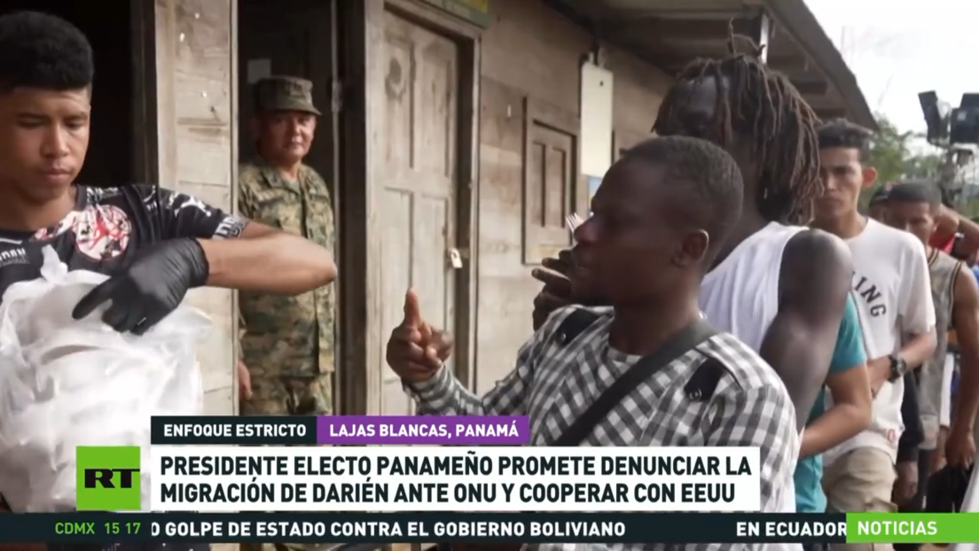 Presidente electo panameño promete denunciar la migración del Darién ante la ONU y cooperar con EE.UU.