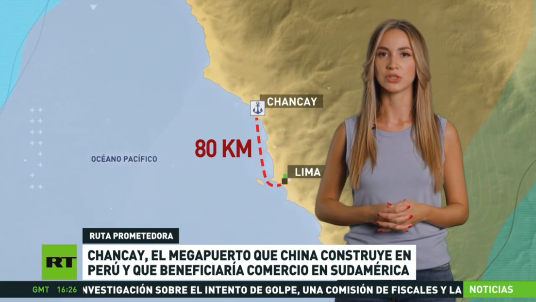 Chancay, el megapuerto que China construye en Perú y que beneficiaría el comercio en Sudamérica