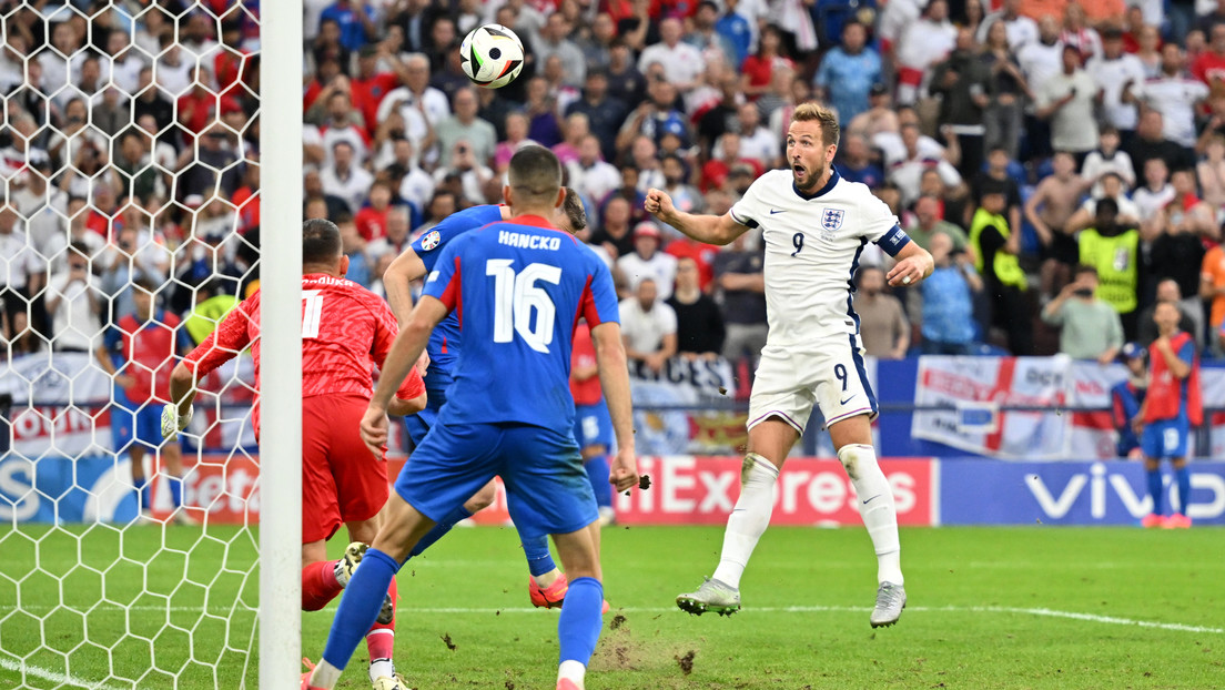 Inglaterra acaba con el sueño de Eslovaquia y clasifica a cuartos de final de la Eurocopa