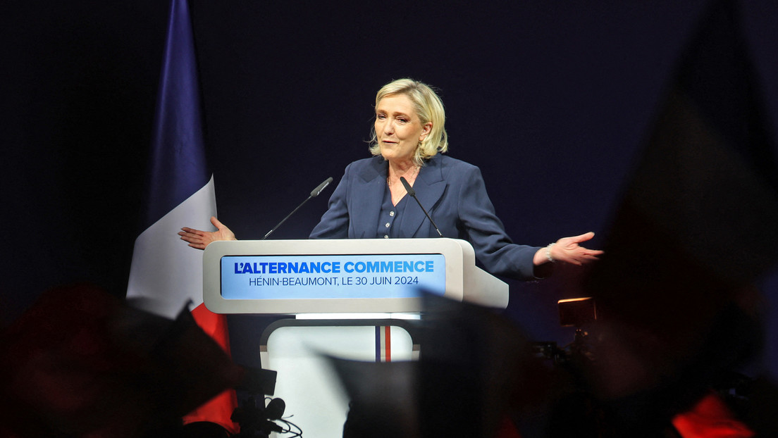 Partido de Le Pen destroza al de Macron en la primera vuelta legislativa, según resultados preliminares