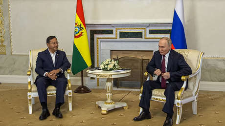 VIDEO: Putin se reúne con el presidente de Bolivia en San Petersburgo