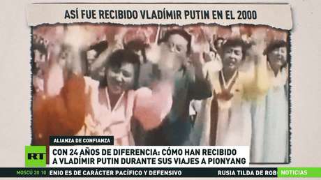 Con 24 años de diferencia: cómo han recibido a Putin durante sus viajes a Pionyang