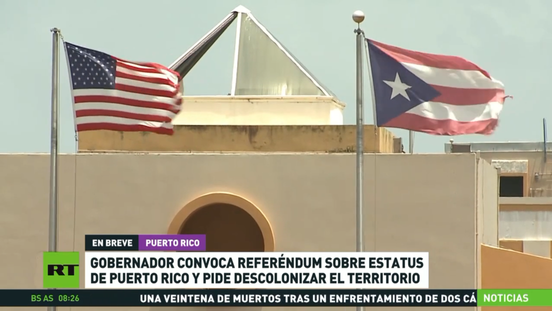 Gobernador convoca un referéndum sobre el estatus de Puerto Rico y pide "descolonizar" el territorio