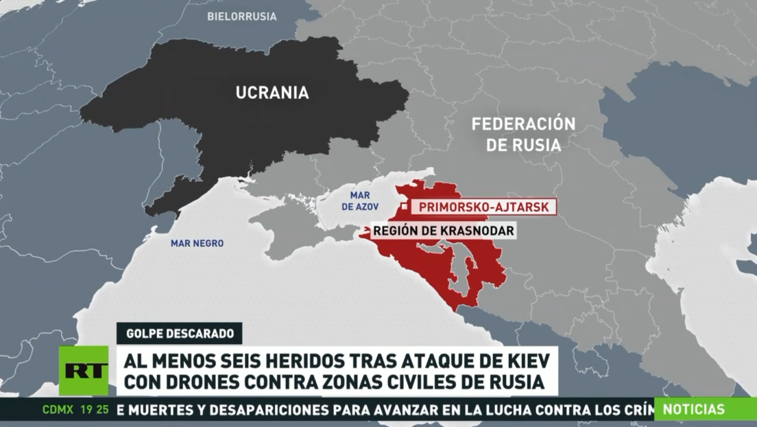 Al Menos Seis Heridos Tras Ataque De Kiev Con Drones Contra Zonas ...