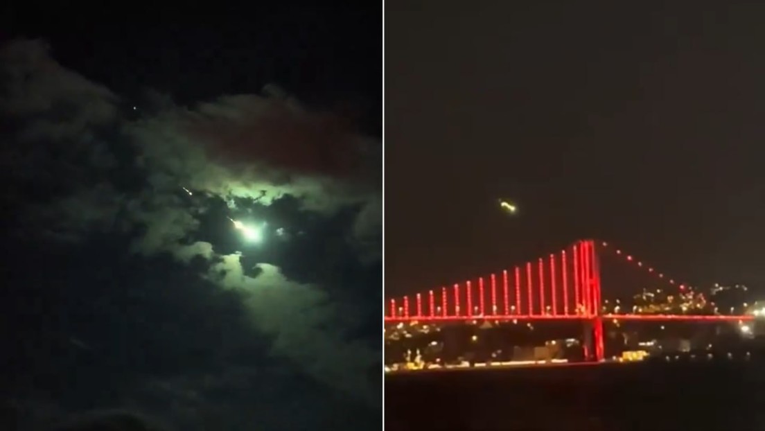 Aparecen alucinantes videos de un meteoro iluminando el cielo de Turquía