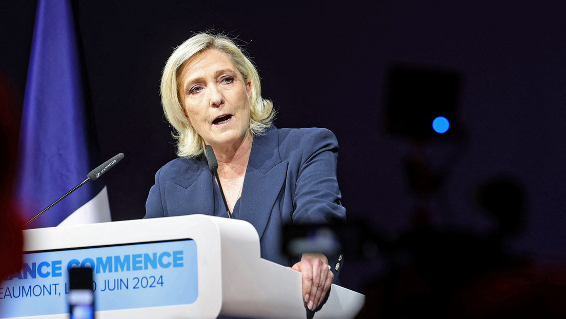 Le Pen se compromete a bloquear el despliegue de tropas en Ucrania