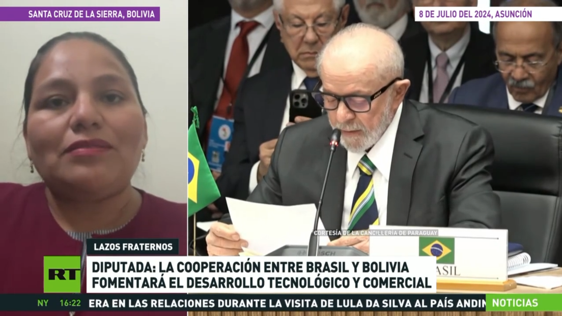 Lula da Silva y Luis Arce firman diez acuerdos de cooperación