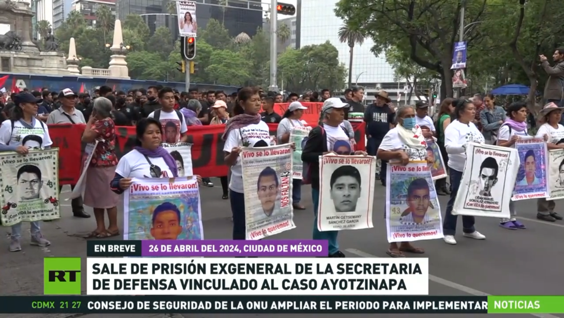 Sale de prisión exgeneral de la Secretaría de Defensa de México vinculado al caso Ayotzinapa