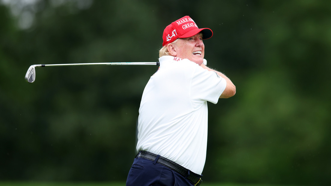 Trump sube la apuesta y desafía a Biden a un partido de golf